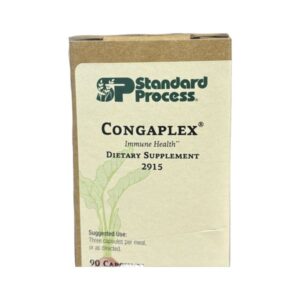 A box of Standard Process Congaplex dietary supplement tablets.