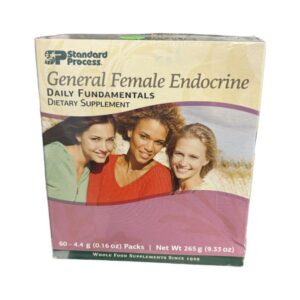 Box of General Female Endocrine dietary supplements.