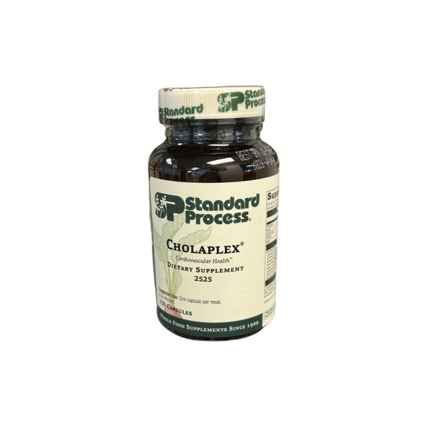 A bottle of Standard Process Cataplex F dietary supplement.